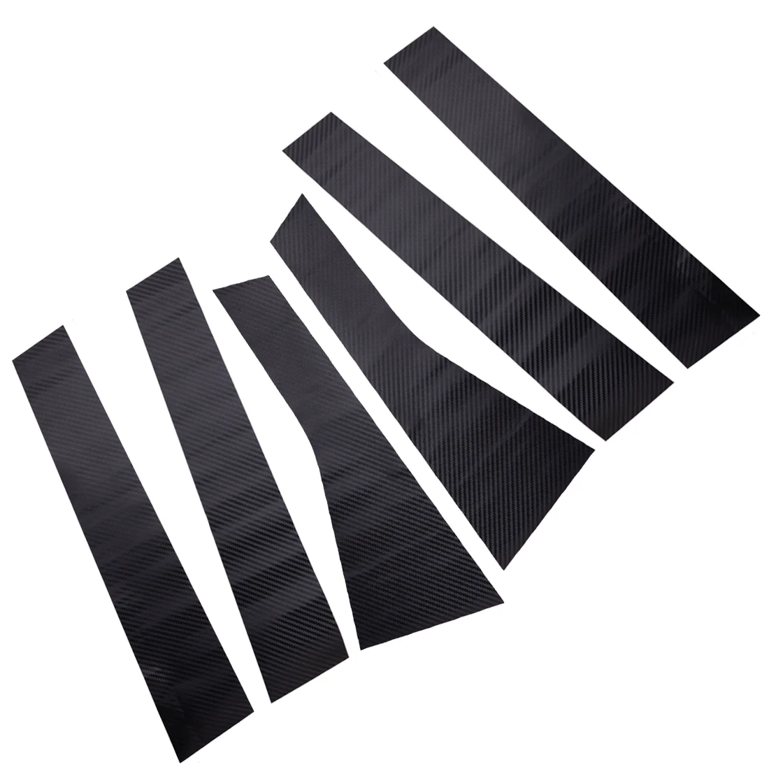 

Car Carbon Fiber Style Window Pillar Post Sticker Trim fit for Jeep Cherokee 2014 2015 2016 2017 2018 2019 2020