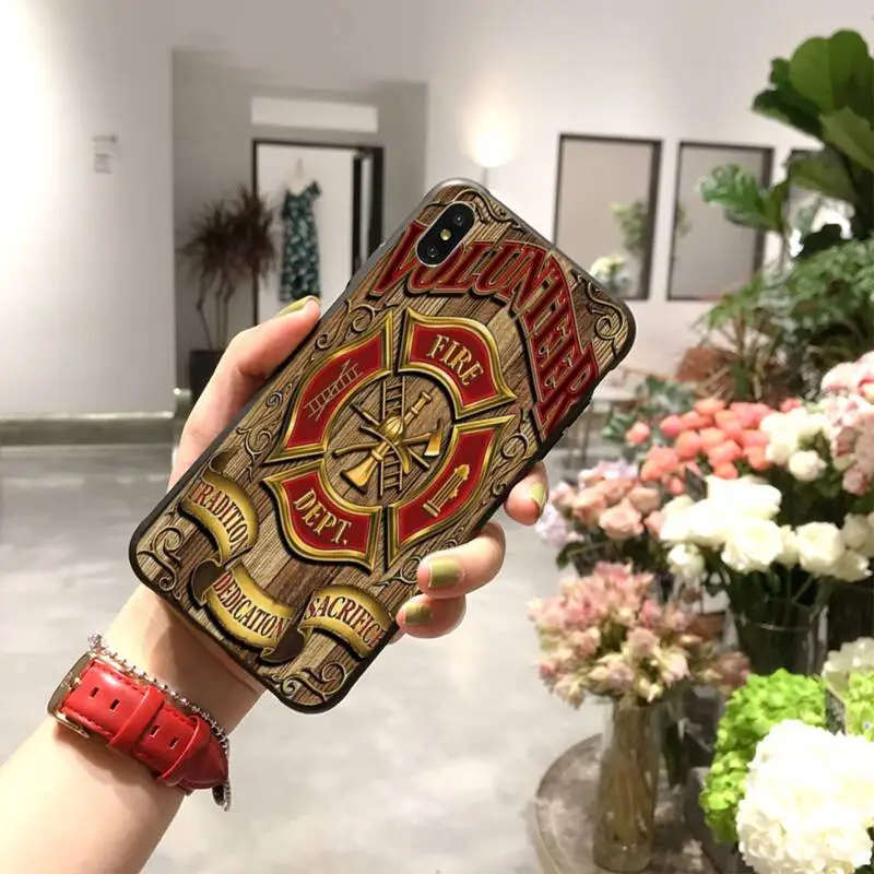 Чехол для телефона с пожарными и знаками HPCHCJHM iPhone 11 pro XS MAX 8 7 6 6S Plus X 5S SE 2020 XR |