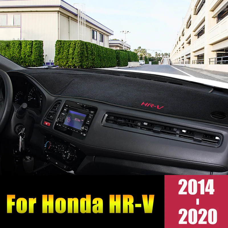 For Honda HR-V HRV HR V 2014 2015 2016 2017 2018 2019 2020 LHD/RHD Car Dashboard Cover Mat Pads Anti-UV Case Carpets Accessories