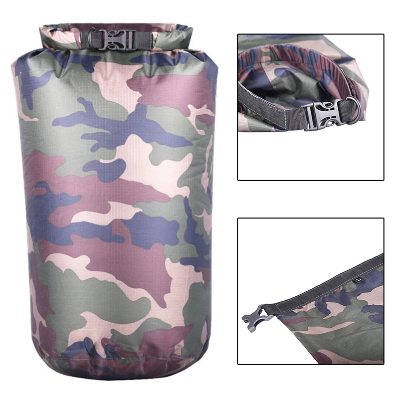 6pcs 1.5/2.5/3/3.5/5/8L Outdoor Dry Sack Waterproof Waterproof Bag Dry Bag Floating Dry Gear Bags For Boating Fishing Rafting