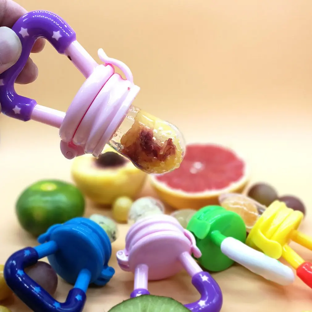 Силиконовая детская соска для укуса фруктов и овощей музыкальная детское