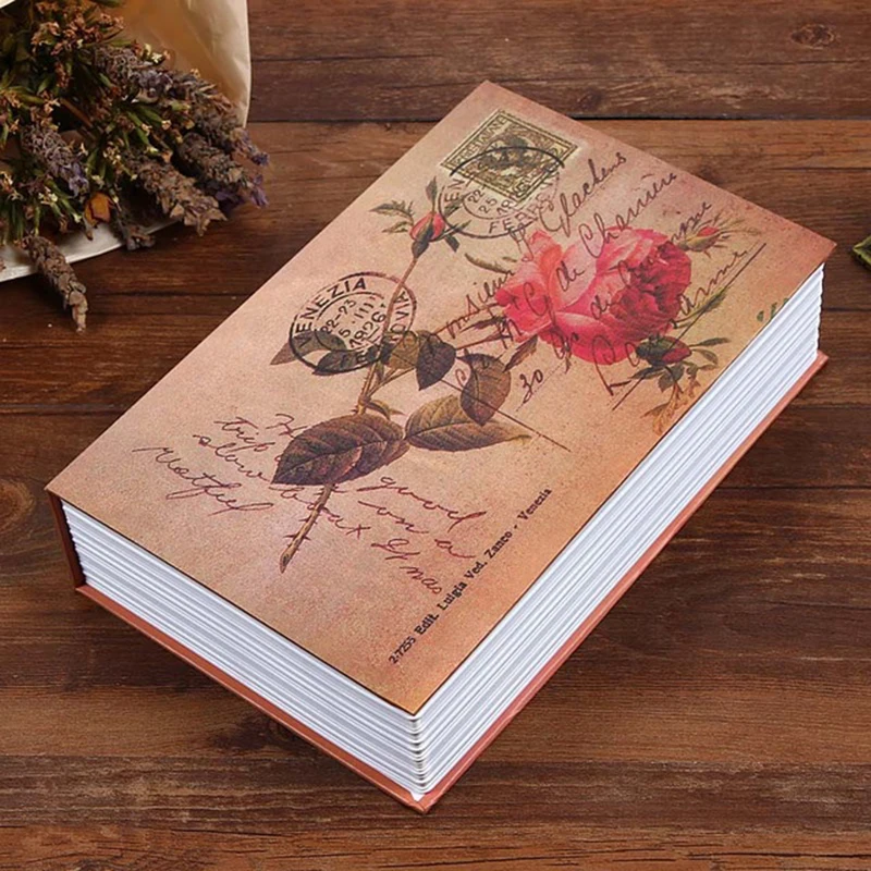 Книжные сейфы Забавный замок для ключей, книжный ящик, Металлический Стальной Сейф для денег, скрытая копилка, ящик для хранения(Размер M 24*15,5*5,5 см - Цвет: Цвет: желтый