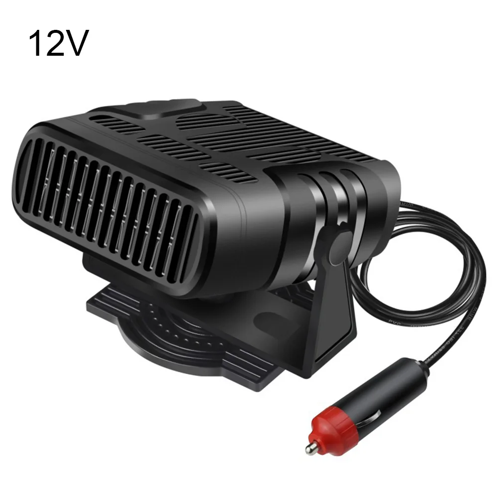 

Portable car heater 12V 24V electric car heater windshield defrost heating fan adjustable defroster car lighter demister