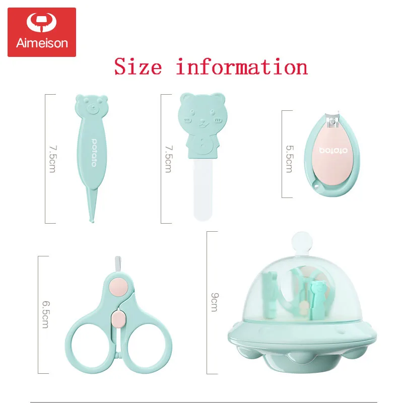 Товары для новорожденных детские товары триммер ногтей резак 4 шт. ножницы