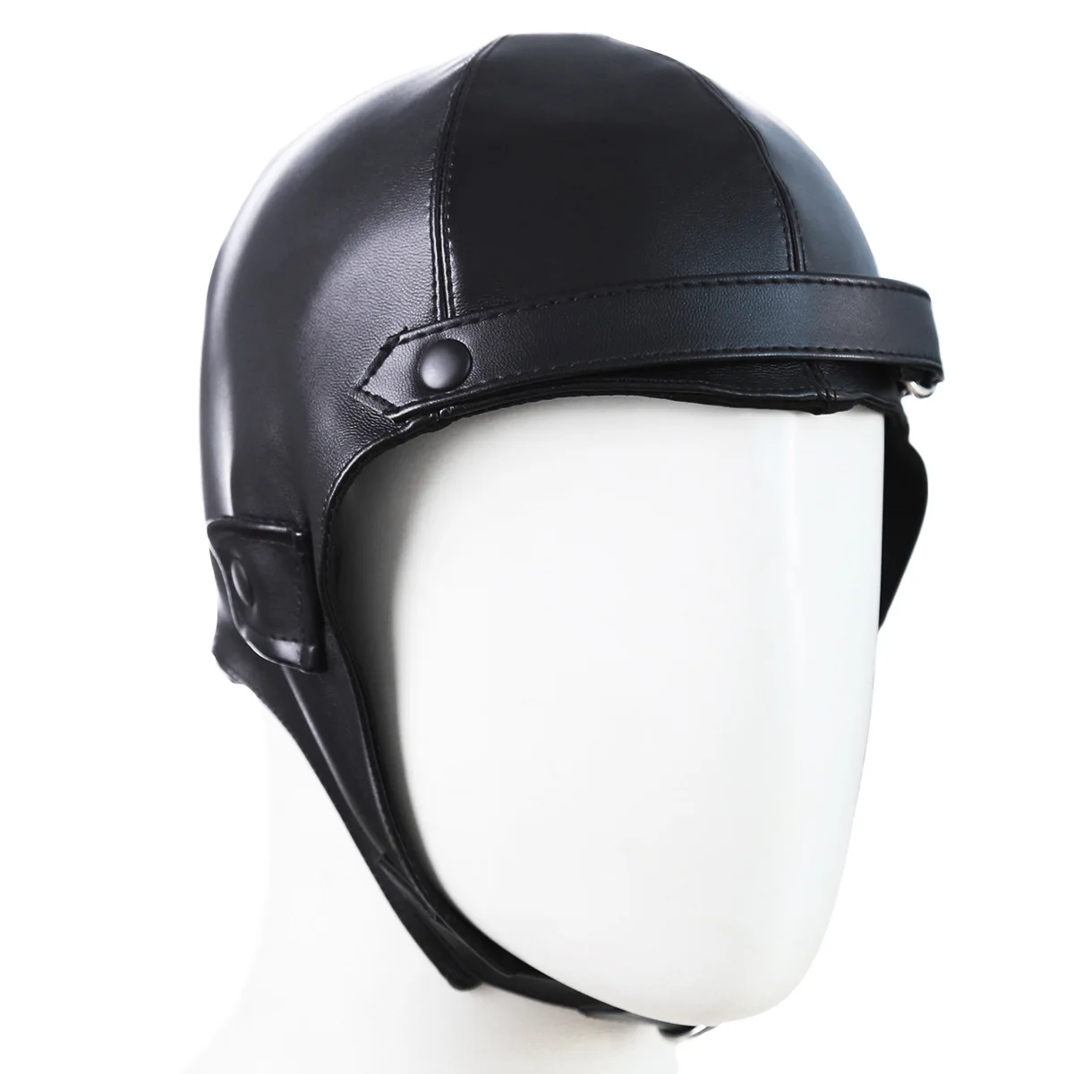 Унисекс сексуальная кожаная маска на капюшон для взрослых секс-игры фетиш бдсм