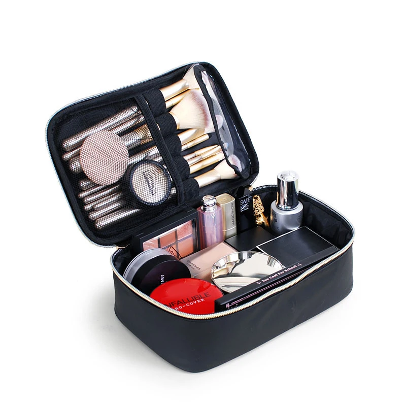 

Fashion Makeup Organizers Women's Men Cosmetic Storage Bags Travel Toiletry Kit Case Beauty Zipper Pouch Accessories Supplies