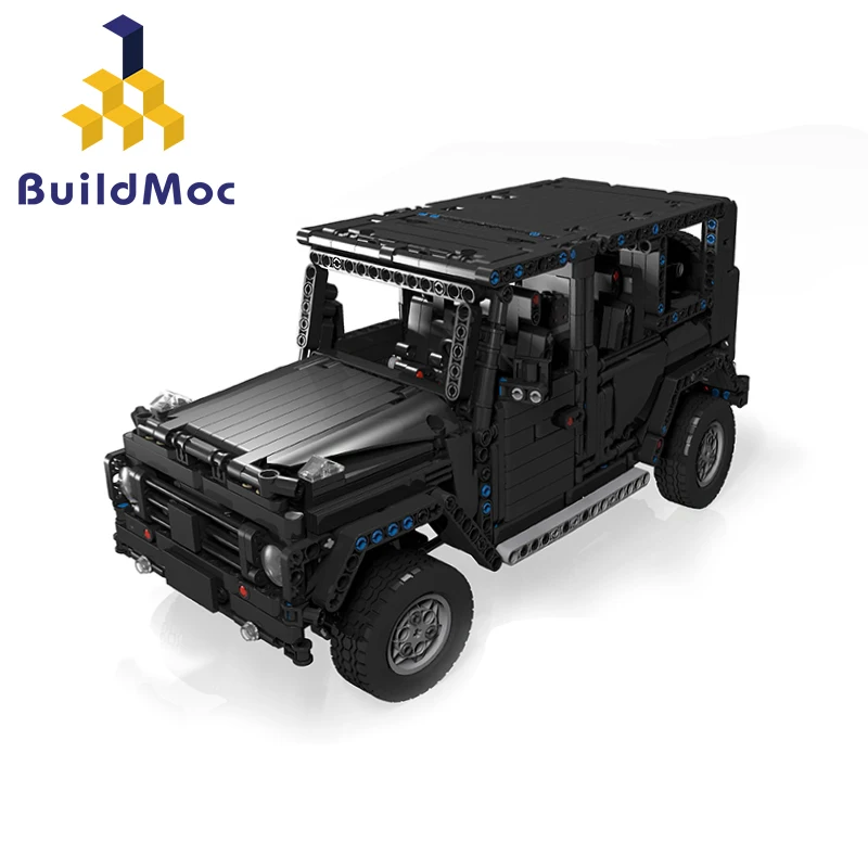 

BuildMOC High-tech 20100 MOC 2425 SUV AWD Wagon Car Sets Fit Building Blocks Electric Bricks Toys Birthday Gifts For Children