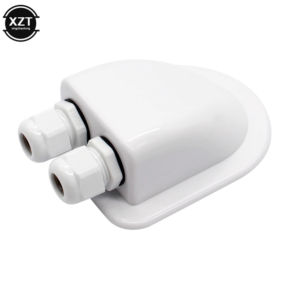 Двойной провод для входа в солнечную панель трос крышу белый с двойным