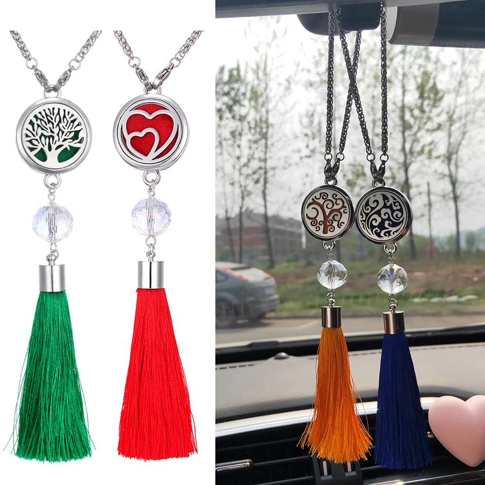 Автомобильный освежитель воздуха подвеска диффузор Вентиляция бахрома зеркало