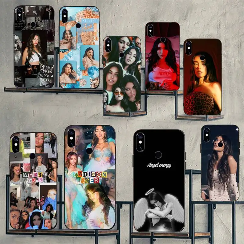 

Madison Beer singer girl Phone Case For Xiaomi Redmi note 7 8 9 11 t s 10 A pro lite funda shell coque cover