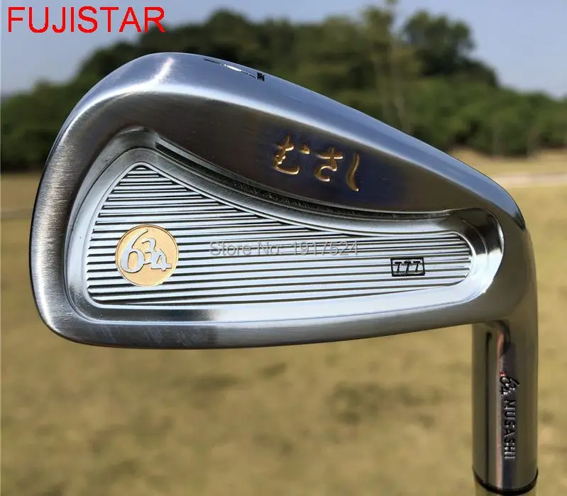 FUJISTAR GOLF MUSASHI FORGED CARBON STEEL IRON HEADS #4-#P ( 7pcs /set) | Спорт и развлечения