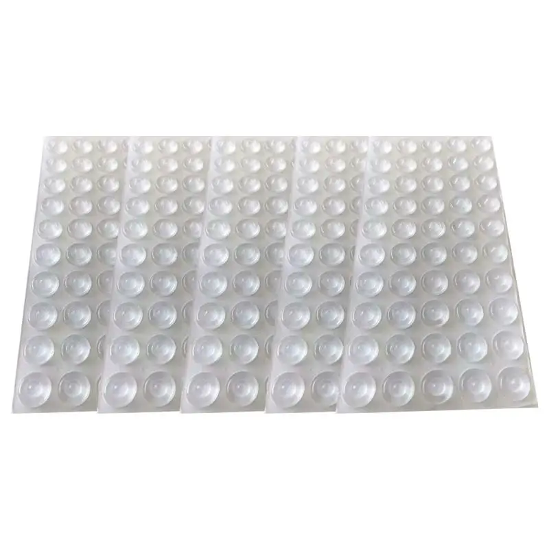 200 шт. дверные ручки бамперы для мебели двери шкафа самоклеющиеся глушители