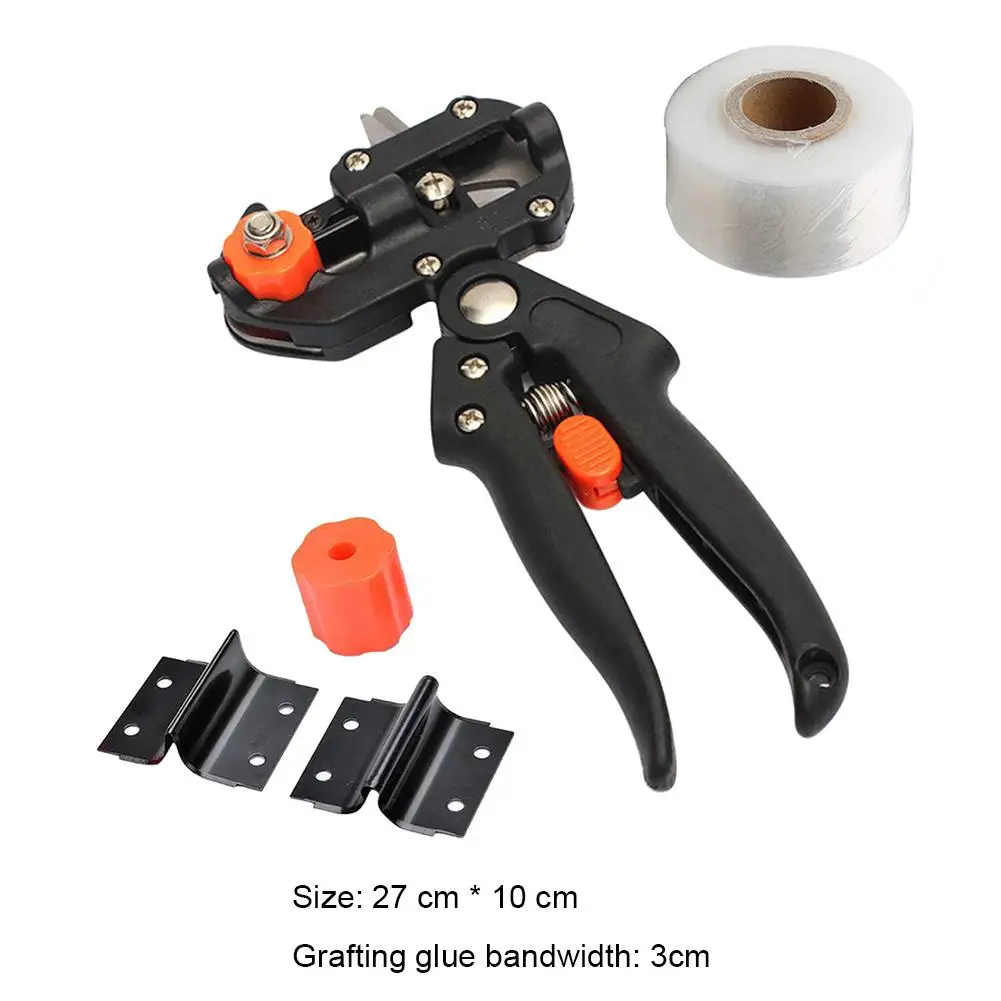 

Garden Tools Grafting Pruner Chopper Multi-functional Plant Shears Scissor Vaccination Cutting Tree Gardening Tools with 2 Blade