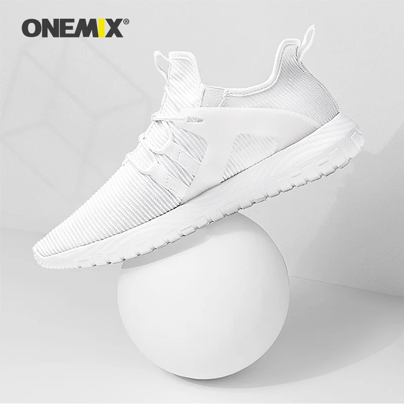 Кроссовки ONEMIX спортивные унисекс легкая дышащая сетчатая обувь для бега мужские