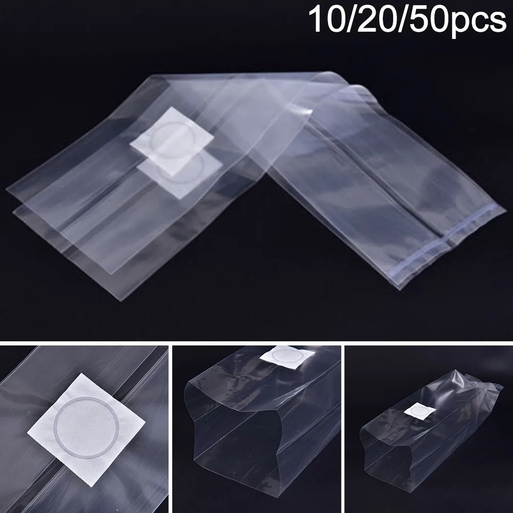 

10/20/50PCS Polypropylene Heat Resistant Grow Bag For Mushrooms Fungus Transparent Garden Supplies Accessories