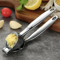 professional kitchen garlic press heavy crush garlic soft handled easy to clean and highly durable kitchen tools accessories