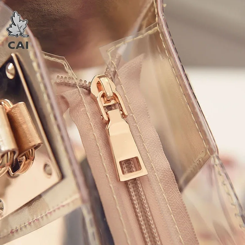 Fashion Transparent Women Shoulder Bags 2020 New Composite Bag for Female Shopping Wallet Phone Handbags High Quality