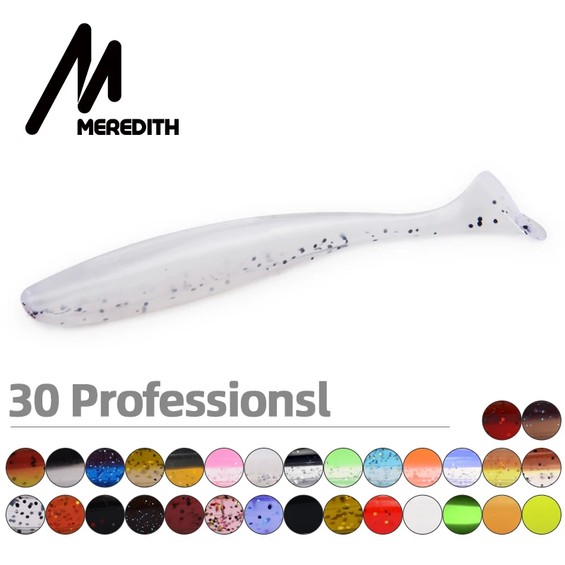 MEREDITH Easy Shiner рыболовные приманки 5 см 7 10 13 силиконовые Товары для рыбалки Морская