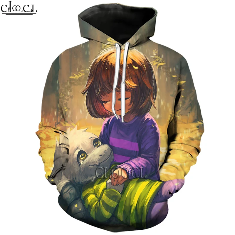 

HX Newest Popular Game Undertale 3D Print Hoodies Men Women Tracksuit Pullover Fashion Casual Autumn Tops Drop Shipping