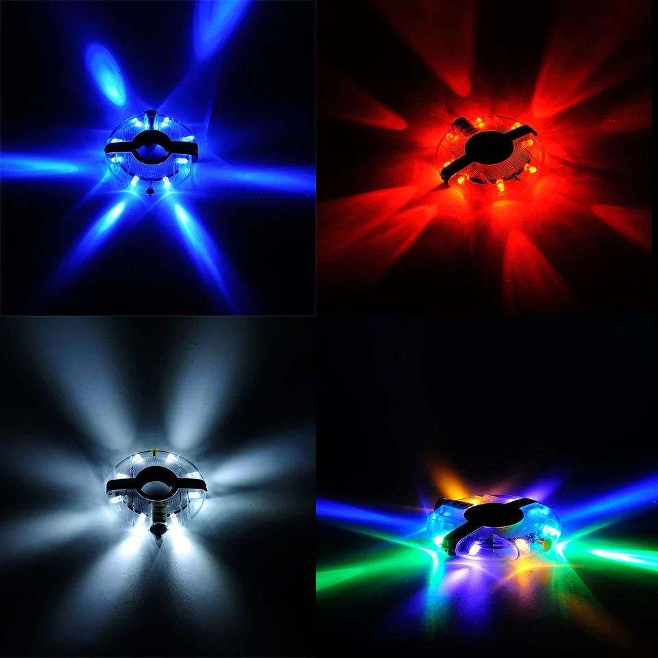 Цветные велосипедные втулки 1 шт. светодиодные предупреПредупреждение ющие