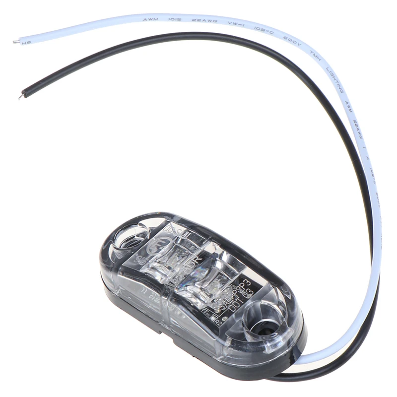 Хит продаж 1 шт. белый 2LED боковой габаритный светильник лампа для автомобиля