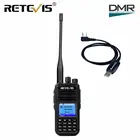 Двухдиапазонная цифровая рация Retevis RT3S, УКВ, УКВ, радио, GPS, DCDM TDMA Ham, радиоустановка Staion с двойным временным слотом, VOX + кабель