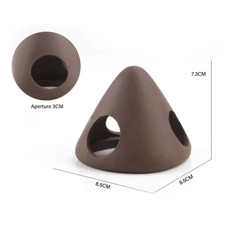 Аквариумных рыб танк орнамент под рептилию цилиндр делая корни растений