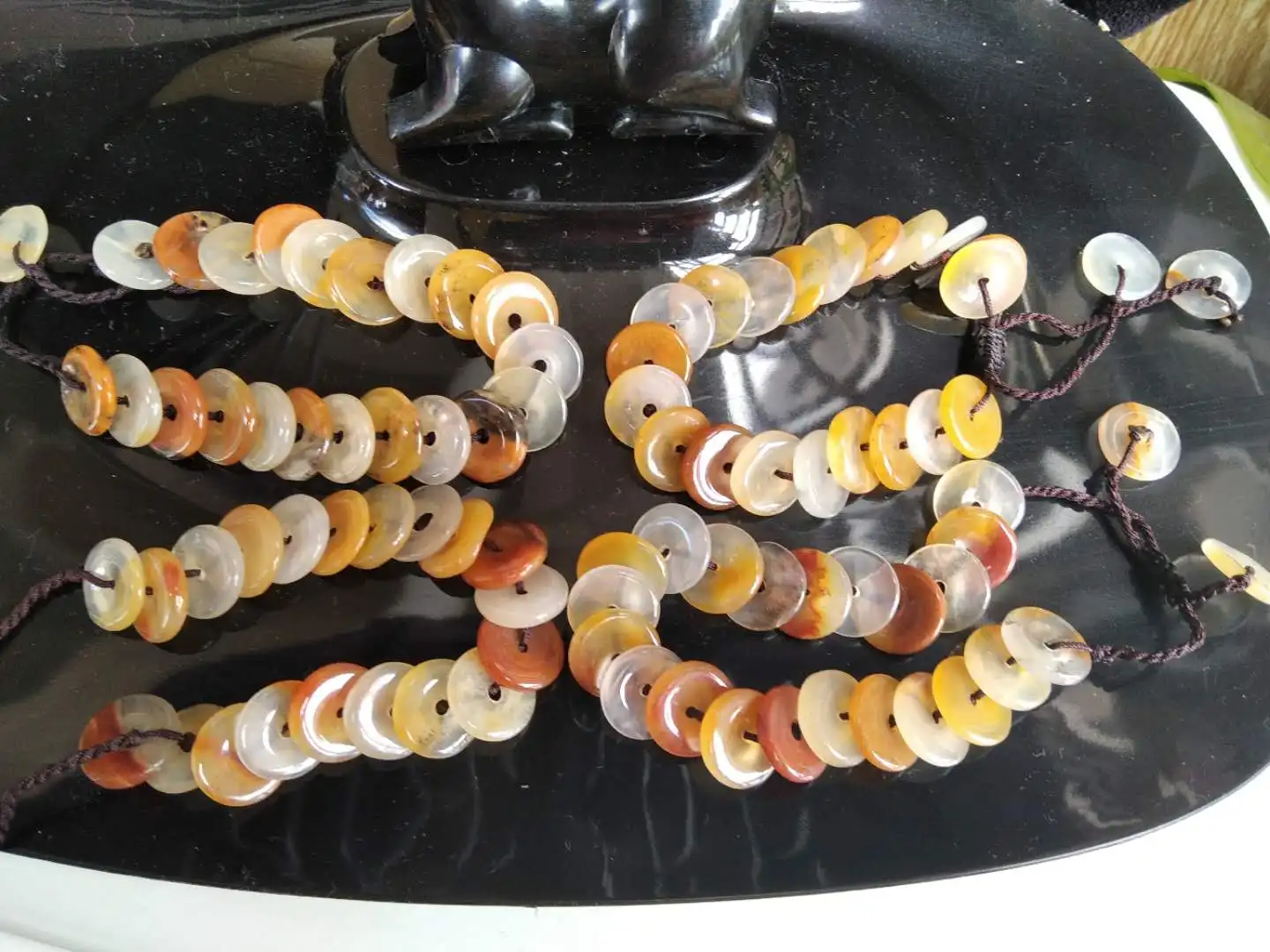 Huanglongyu защитный плетеный браслет с пряжкой diy ювелирные изделия для женщин