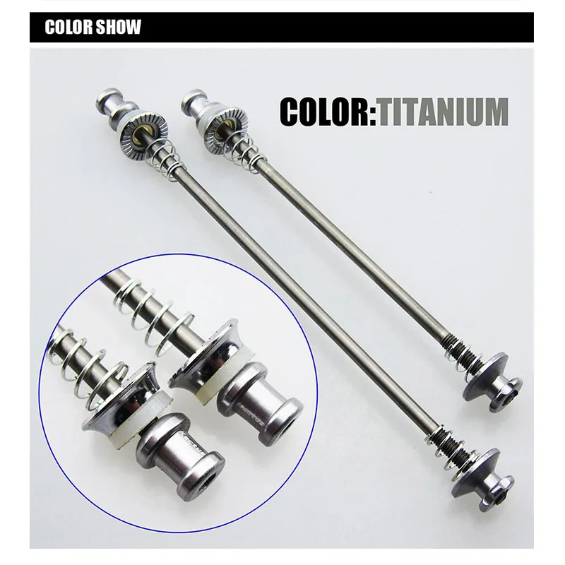 35g светильник Титан Ti мост ЧПУ Прокат Quick Release Дорога Горный велосипед Велоспорт