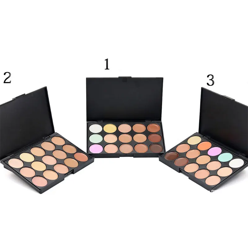 15 Color 10*15cm Professional Face Concealer Palette Camouflage Cream Contour maquillaje profesional corretivo maquiagem | Красота и