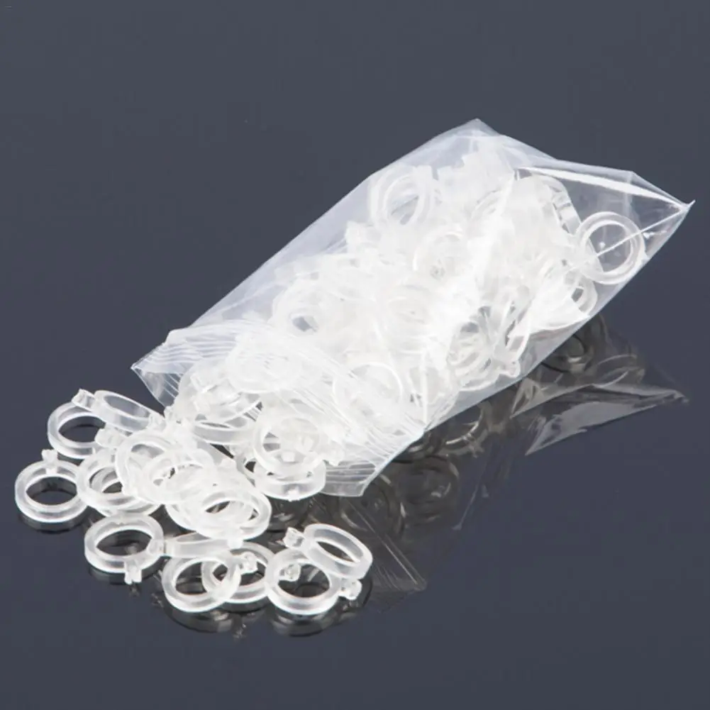 100 шт. приманки резинки гранул резиновых колечек для наживки рыбалки на карпа