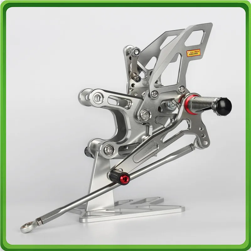 Полный-REV RACING Регулируемые задние комплекты задний комплект подставка для ног