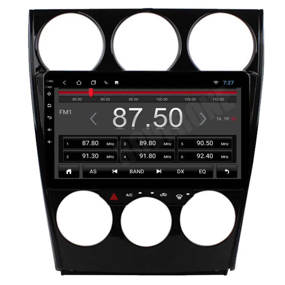 RoverOne Android 10 автомобильный мультимедийный плеер для Mazda 6 2002 2008 четырехъядерный