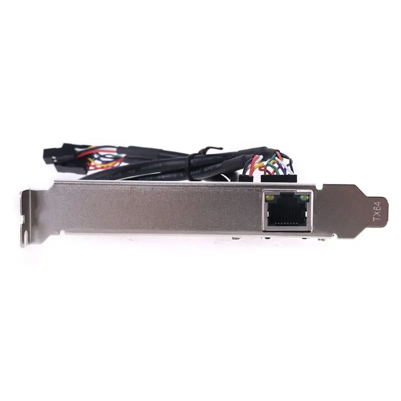 

1000Mbps Mini PCIe/M.2 To Gigabit Ethernet M.2 B-Key M-key to RJ45 Adapter Card T3LB