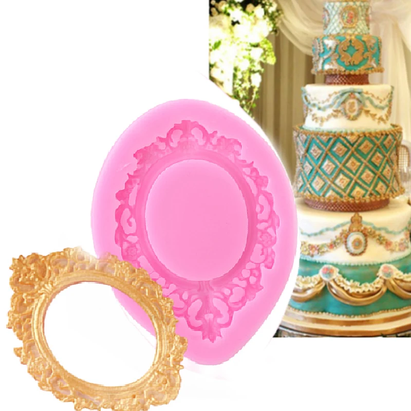 Силиконовые формы для помадки трафареты торта кухонные инструменты выпечки