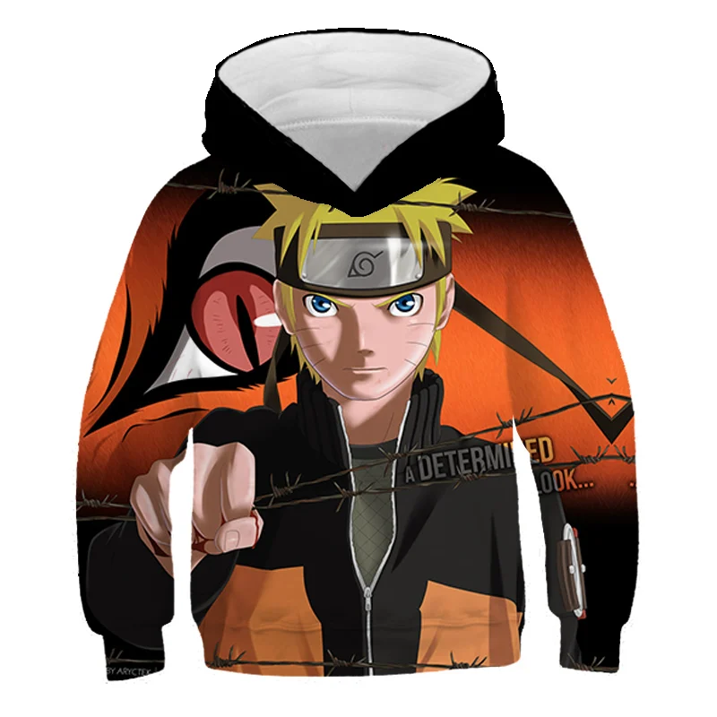 

3D kids Anime clothes Narutos Hoodies Sweatshirts Kakashi Orochimaru Sasuke boys clothing toddler baby boy clothes Hoodies