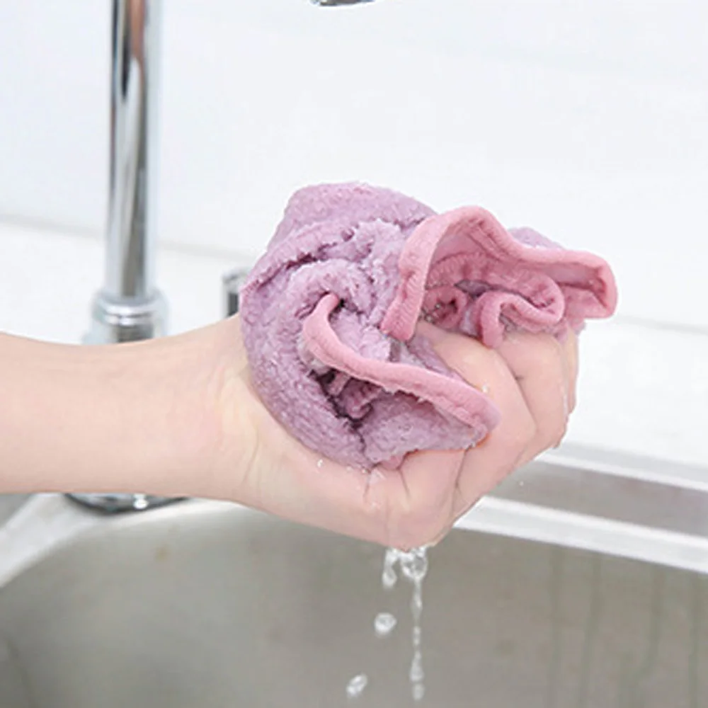 Butterfly Knot Cartoon Thickened Towel Kitchen Hanging Water | Дом и сад