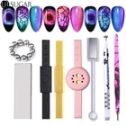 Магнитная доска для ногтей кошачий глаз, магнитная доска с сильным эффектом для 9D кошачий глаз, гелевая 3D линия, эффект ленты, Многофункциональный магнитный инструмент для ручки