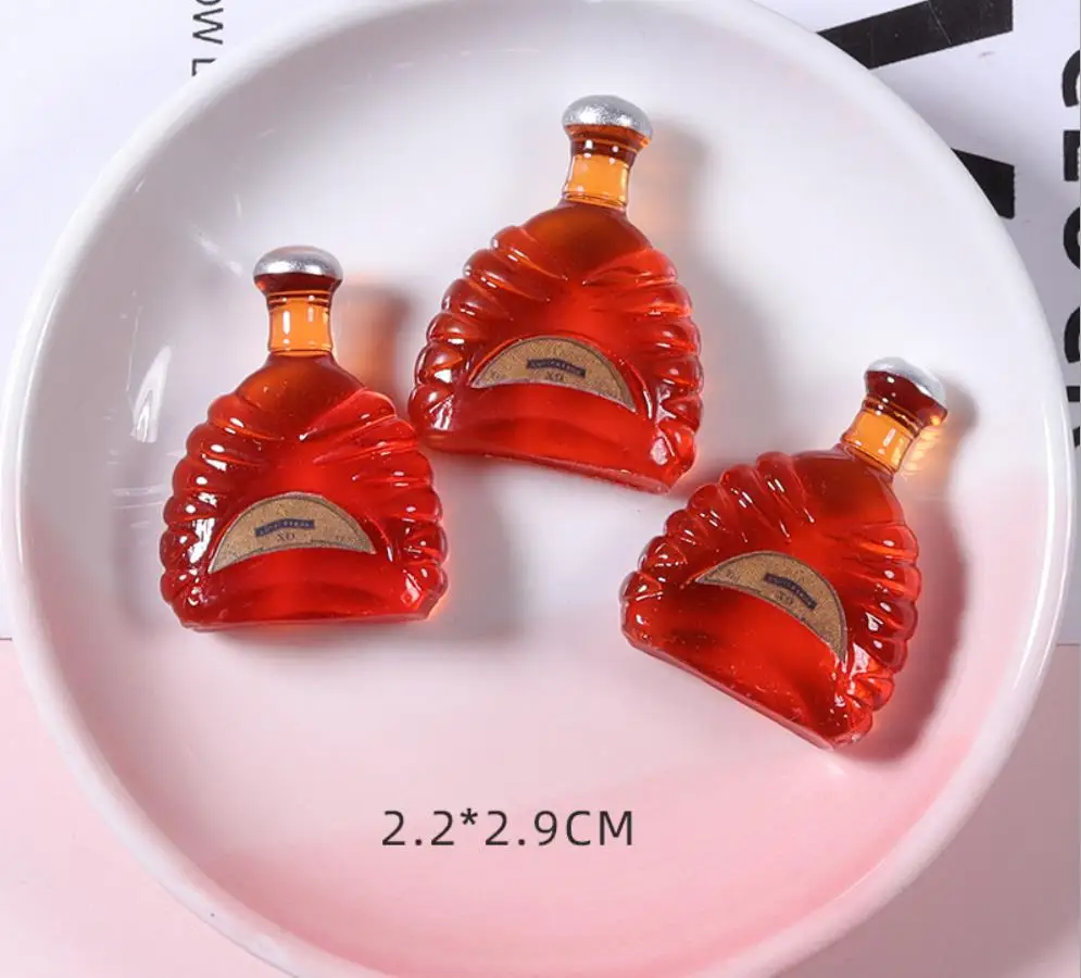 

1/12 Dollhouse Miniature winebottle Mini Resin Bottle Simulation Wine Bottle Model Toys Doll house Kitchen Accessories