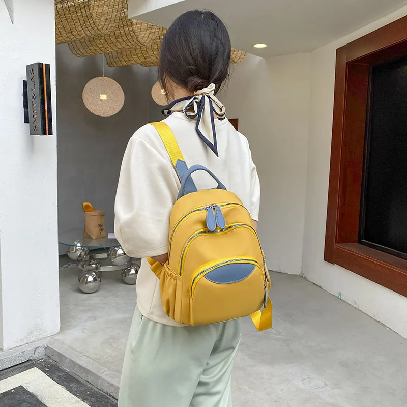 Роскошный брендовый рюкзак для женщин из ткани Оксфорд сумка через плечо