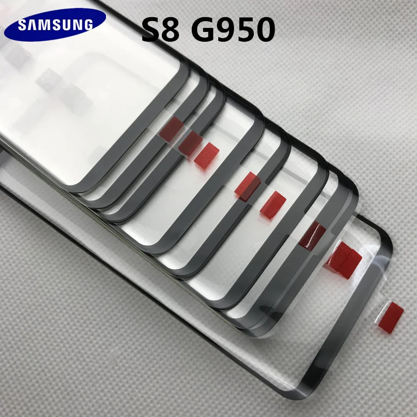 Чехол для samsung Galaxy s8 edge G950 G950F с полным корпусом, средняя рамка+ крышка для батареи+ Переднее стекло для экрана+ Инструменты