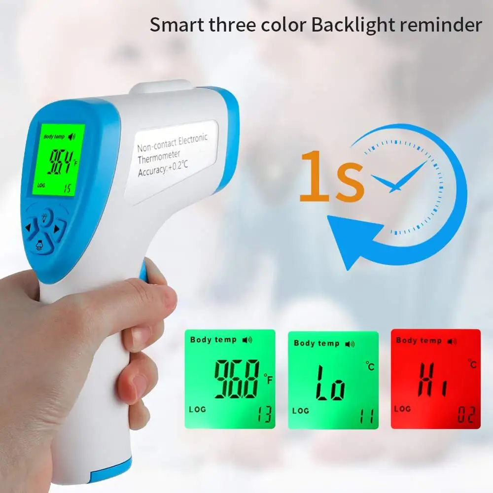 Инфракрасный термометр лоб ребенка портативный Бесконтактный ручной