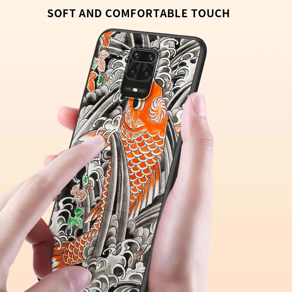 

Retro Emboss Soft Case for Xiaomi Redmi Note 10 9S 9 8 Pro 8T 7 Redmi 9C 9A 9T 8A 7A K30 K40 Pro Phone Coque Back Cover Shell