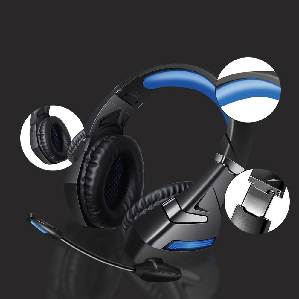 2021 Новый A2 игровая гарнитура Hi Fi стерео 7 1 виртуального объемного бас с
