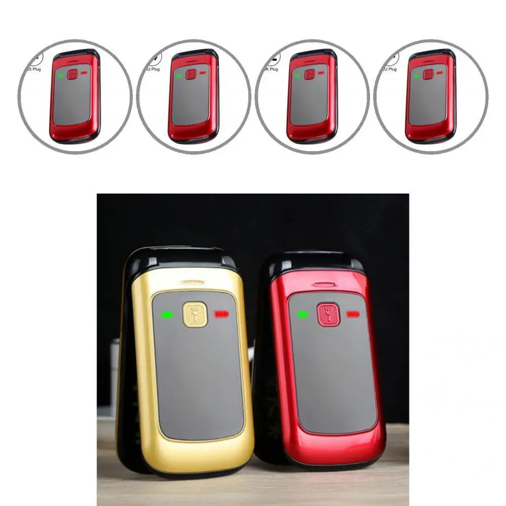 

Voice Recorder Compact Supporting Shortcut Keys Flip Phone for Home