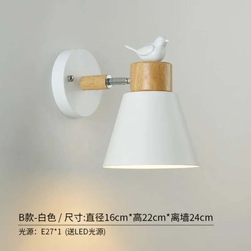 Современный светодиодный настенный светильник регулируемое бра для спальни