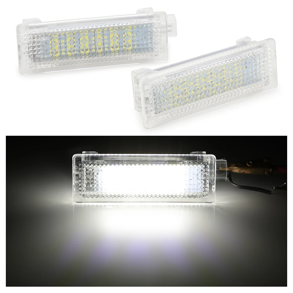 

For BMW I3 I01 Z Series Z4 E85 E86 E89 LED Trunk And Luggage Lights 2Pcs Car Interior Footwell Courtesy Light Car Accessories