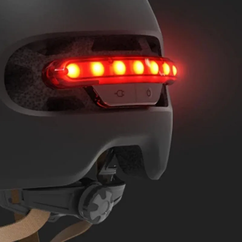 Harga Yoipin Smart438 Helm Pelindung Motor Lampu Kilat Pintar Led Helm Sepeda Gunung Masker Pelindung Kepala Untuk Bersepeda Aman