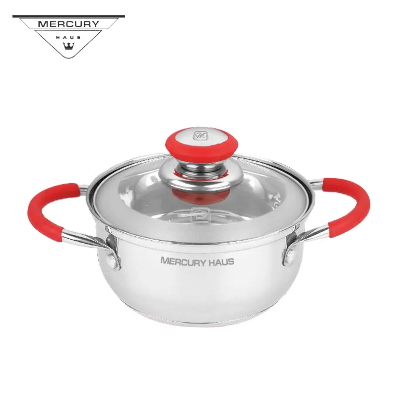 Набор кастрюль из нержавеющей стали 6 шт. сковорода набор посуды индукционная