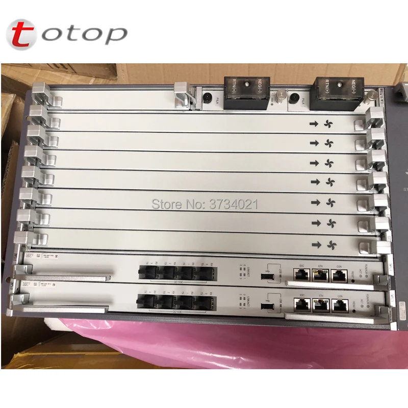 Huawei MA5800 X7 GPON OLT с шасси + 2 * МПЛА ** пила 1 GPHF C и аксессуары 16 одномодовый
